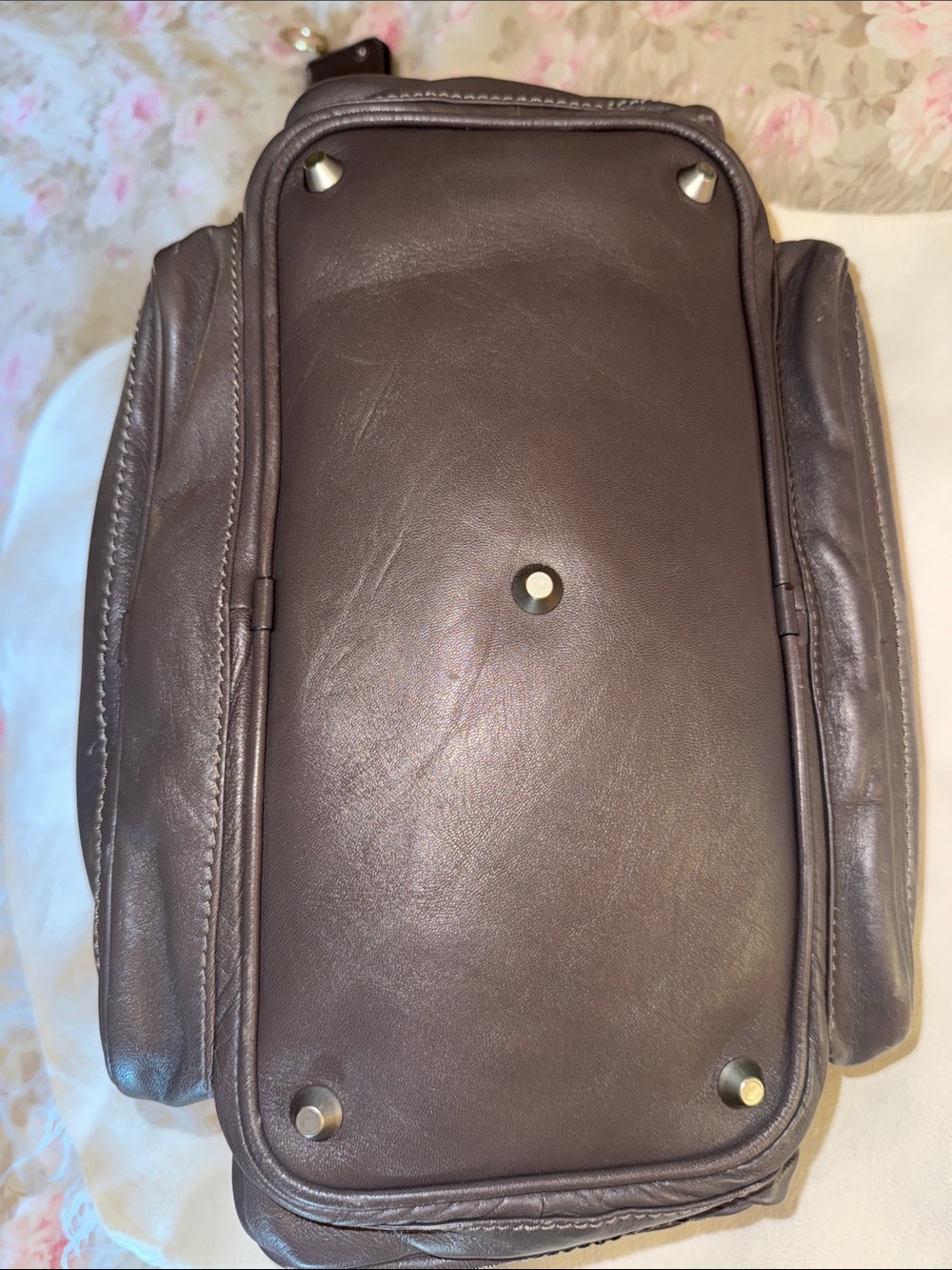Vintage Chloé Leather Shoulder Bag - Picture 9 of 15
